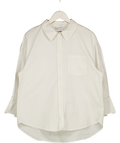 ANINE BING White 100% Cotton Oversize Shirt UK S