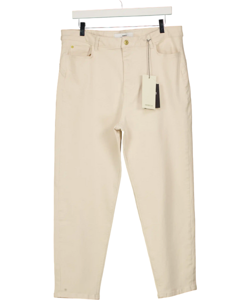 Ambela Cream Stretch Wide Leg UK 18