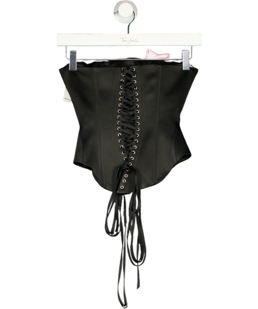 Fanci Club Black Ribbon Corset UK XS