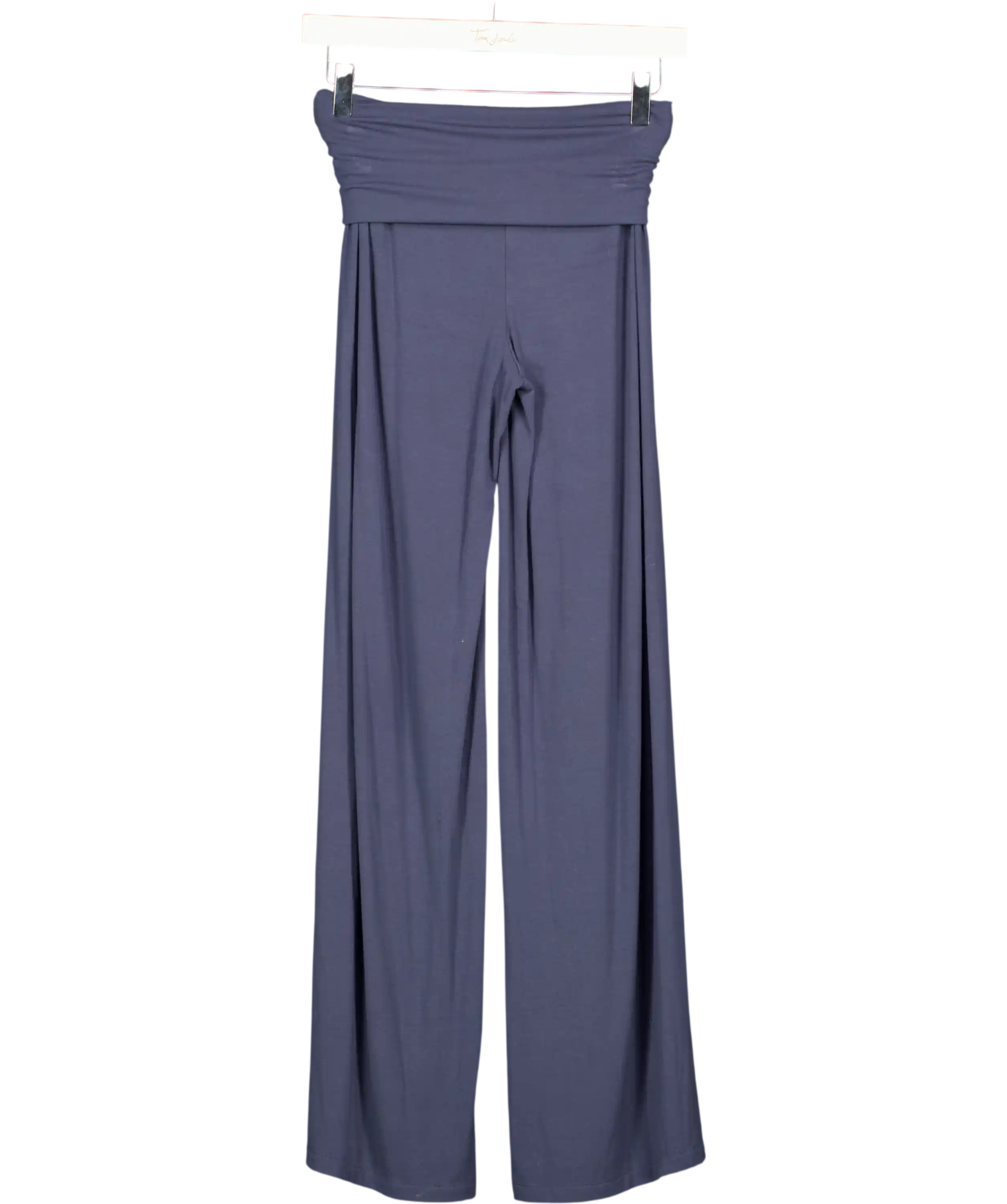 Fax Copy Express Blue Flare Cozy Leggings UK XS