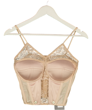 Danil Antsiferov Nude Corset Top UK M