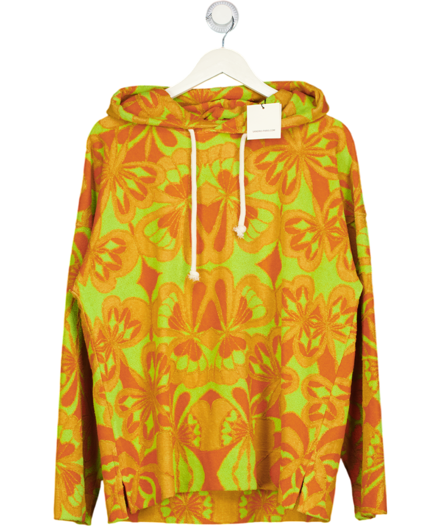 Sandro Multicoloured Psyche Terry Hoodie UK S