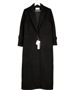 JOAEN Black Mylah Cashmere Coat UK M
