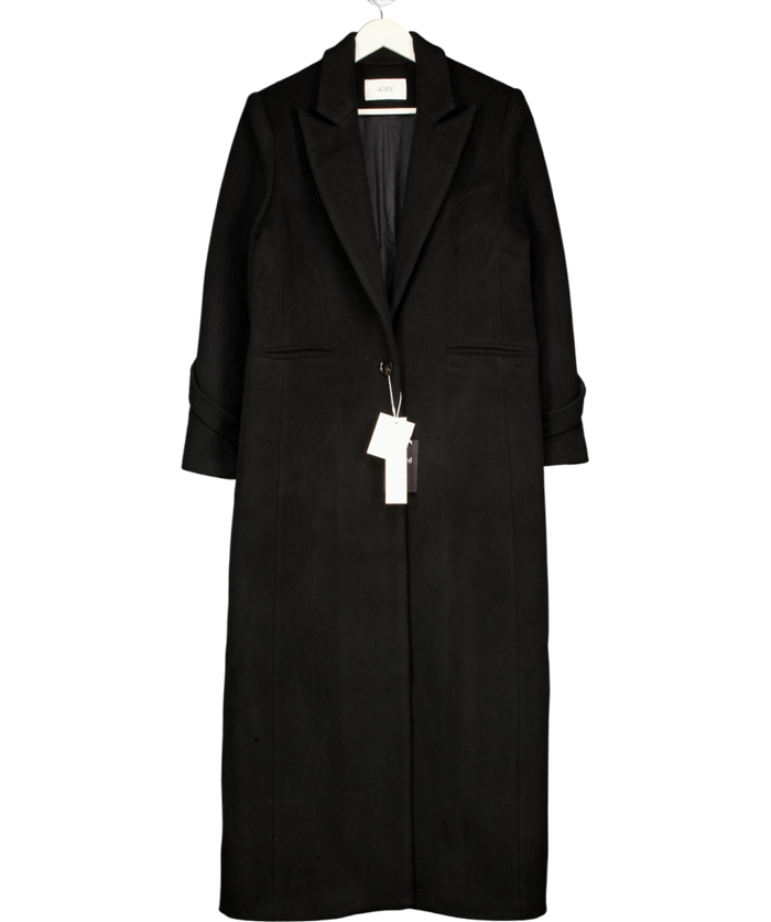 JOAEN Black Mylah Cashmere Coat UK M