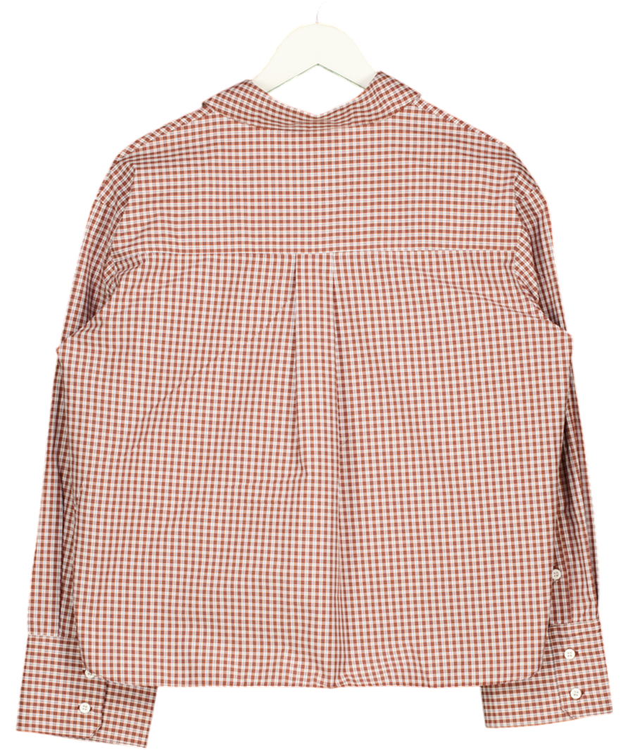 River Island Red Chequered Shirt UK 10