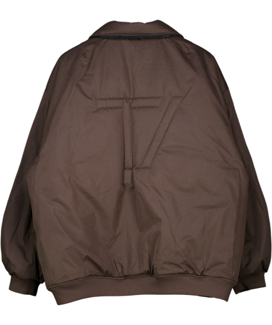 T/ALA Blue Reversible Bomber Oversized Woven Jacket UK L/XL