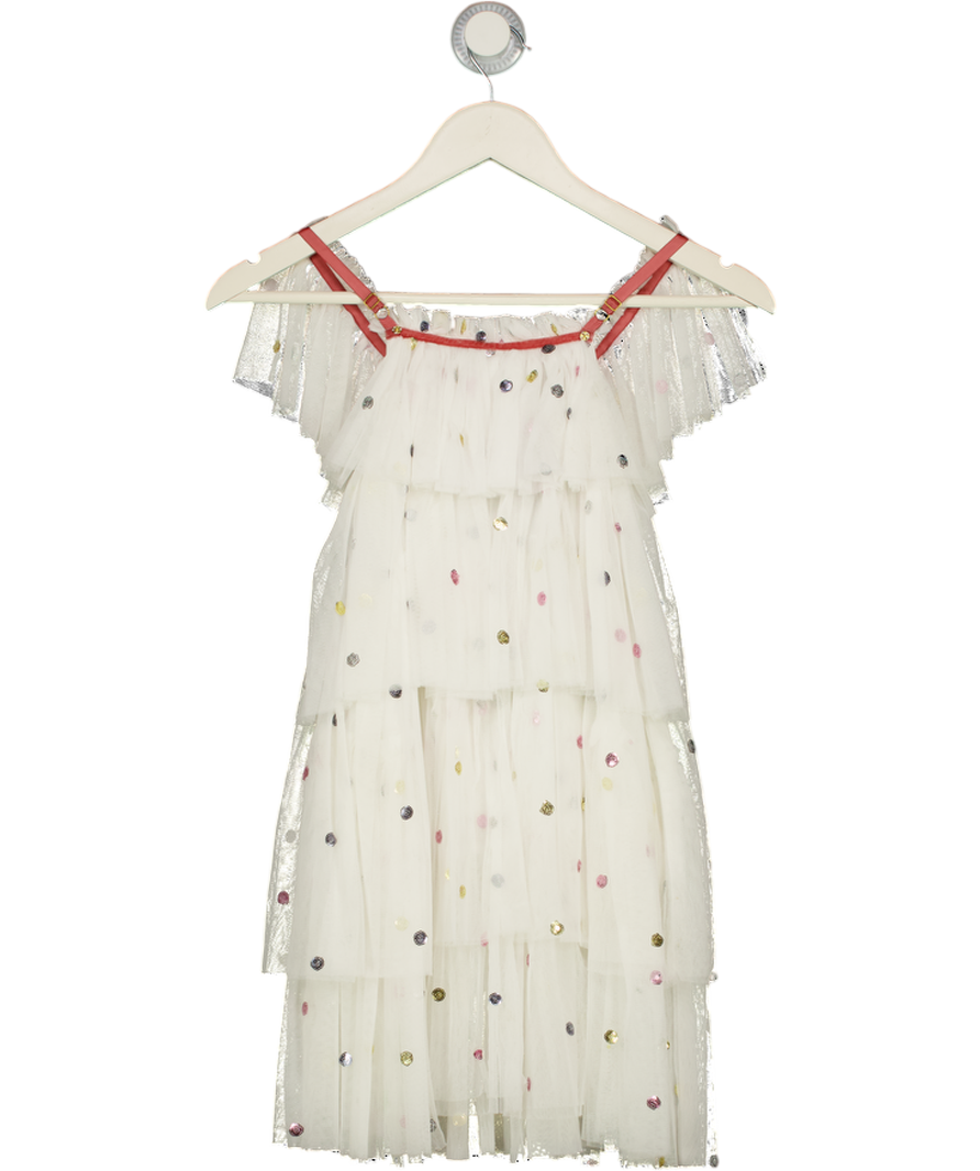 Meri Meri White Sequin Tulle Angel Costume 3 Years