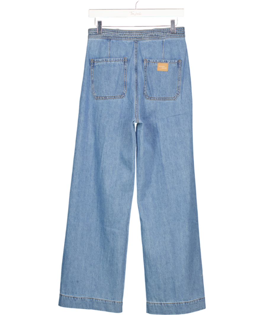 SEVENTY & MOCHI Blue Marie Jean In Summer W27