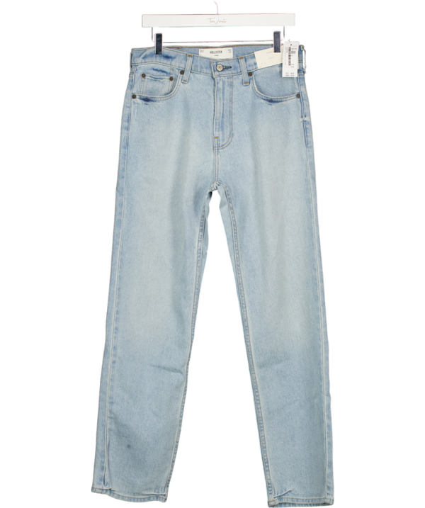 HOLLISTER Blue Light Wash Loose Jeans L32 W30