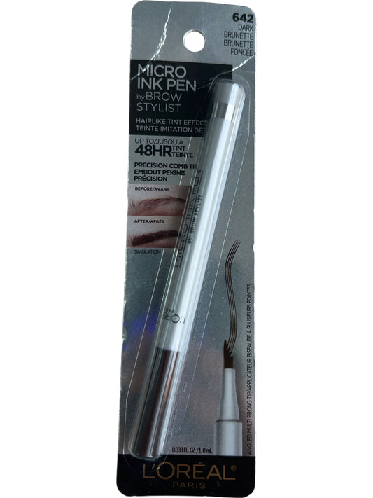 L'OREAL Paris Dark Brunette Micro Ink Pen by Brow Stylist Up to 48HR Wear