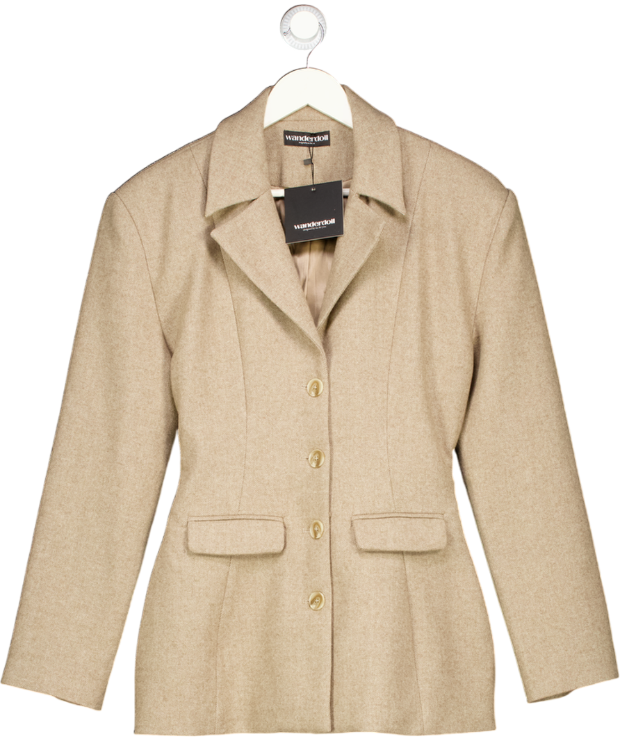 wanderdoll Beige Farron Blazer UK S