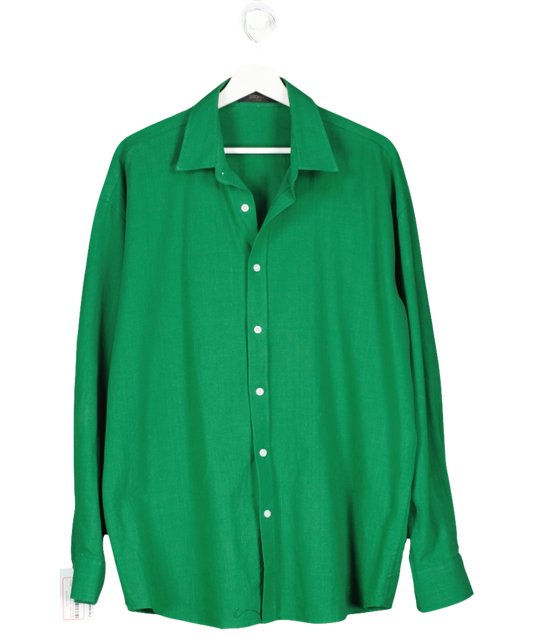 storets Green Arden Oversized Shirt UK S/M