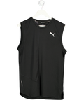 Puma Black Running Vest UK S