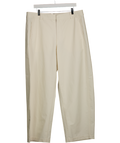 Uniqlo Cream Jersey Barrel Leg Trousers UK XXL