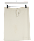 THE ISLA Cream The Rumi Skirt In Ivory UK XS