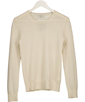 BABATON Cream 100% Cashmere Crew Neck Jumper UK S