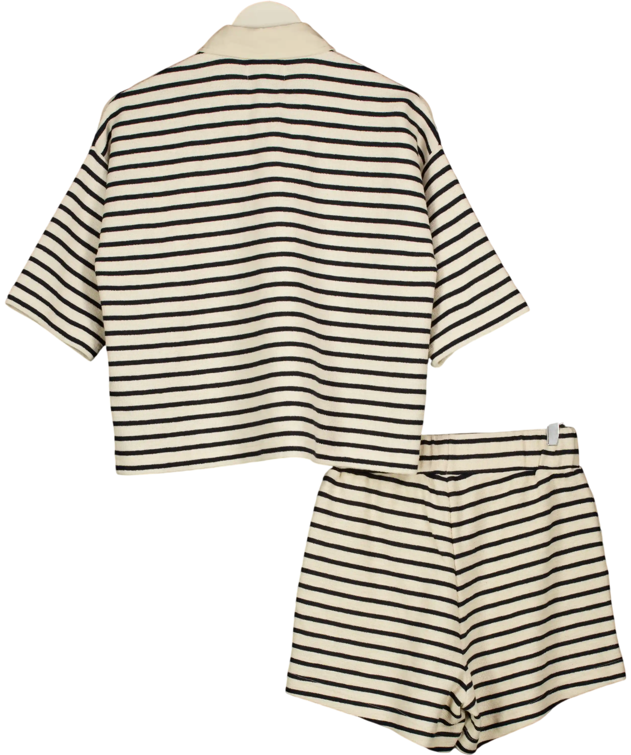Holland Cooper Portofino Co-ord Ink Navy Blue / Natural Stripe UK XS