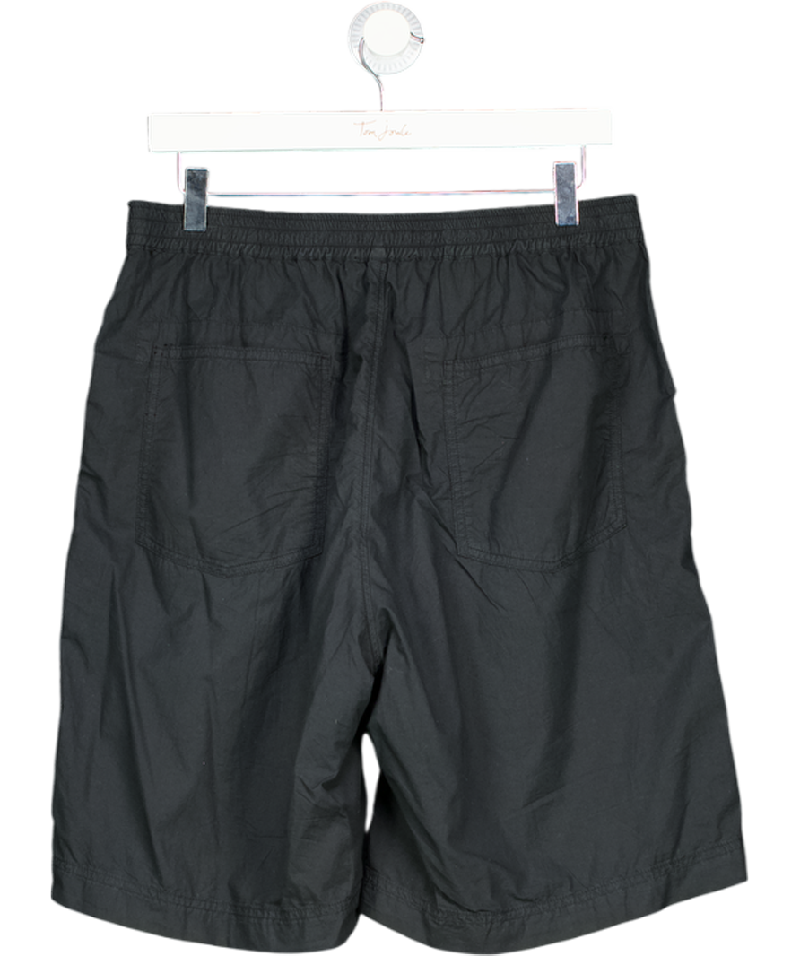 American Vintage Black 100% Cotton Relaxed Shorts Bailow UK M/L