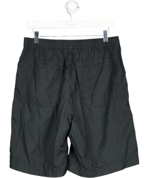 American Vintage Black 100% Cotton Relaxed Shorts Bailow UK M/L