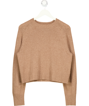 EVERLANE Beige Cashmere Crew Neck Jumper UK S