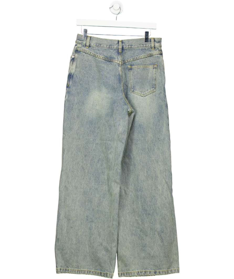 ANN ANDELMAN Blue Folded Jeans W26