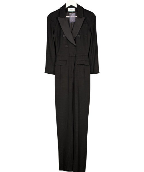 Ba&sh Black Double Breasted Tux Jumpsuit Sz0 UK 6