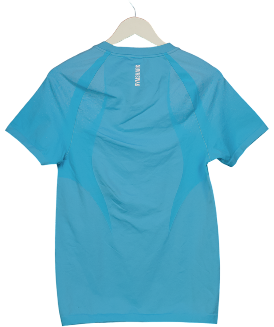 gymshark Blue Shadow Seamless T-shirt UK M