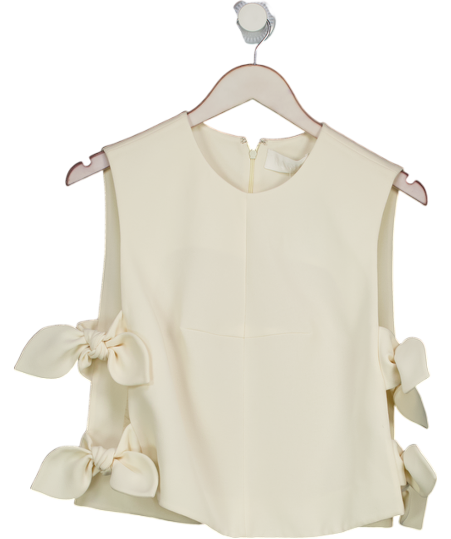 RACIL Cream Verushka Top In Ivory UK S