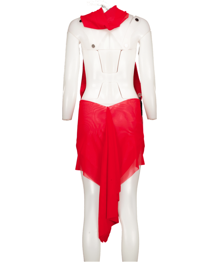 1XBlue Red The Chloe Dress UK M - Reliked