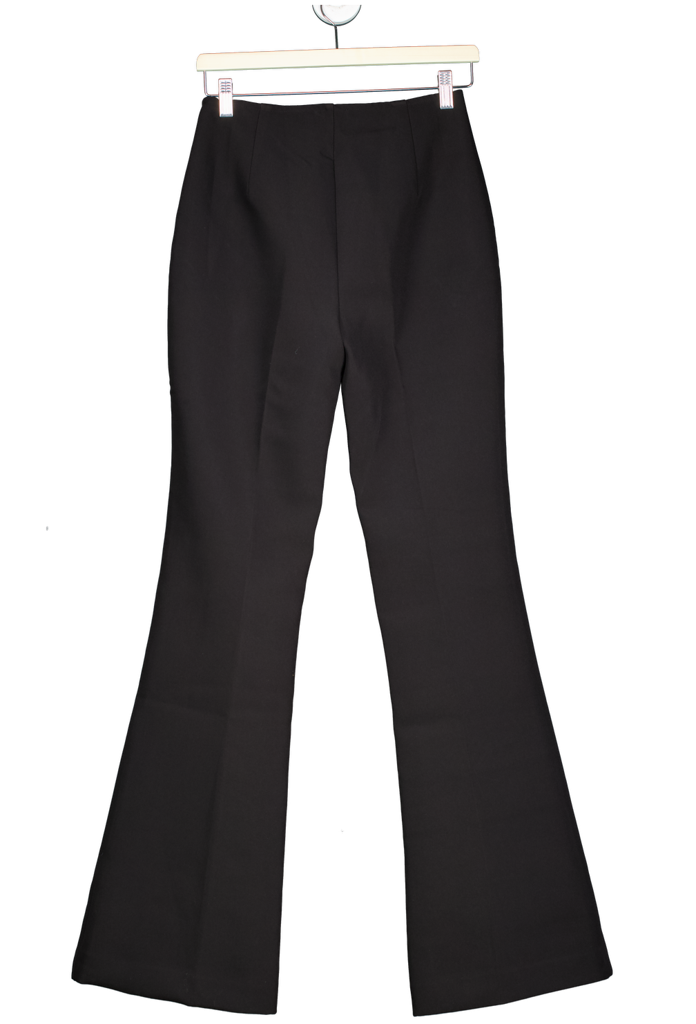 Meshki Black Loretta Fit & Flare Tailored Trousers UK S