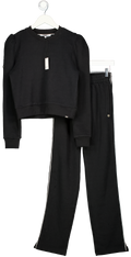 SOSOPHIE LONDON 2-piece Black Cloud Sweatshirt & Relaxed Jogger Set UK XS