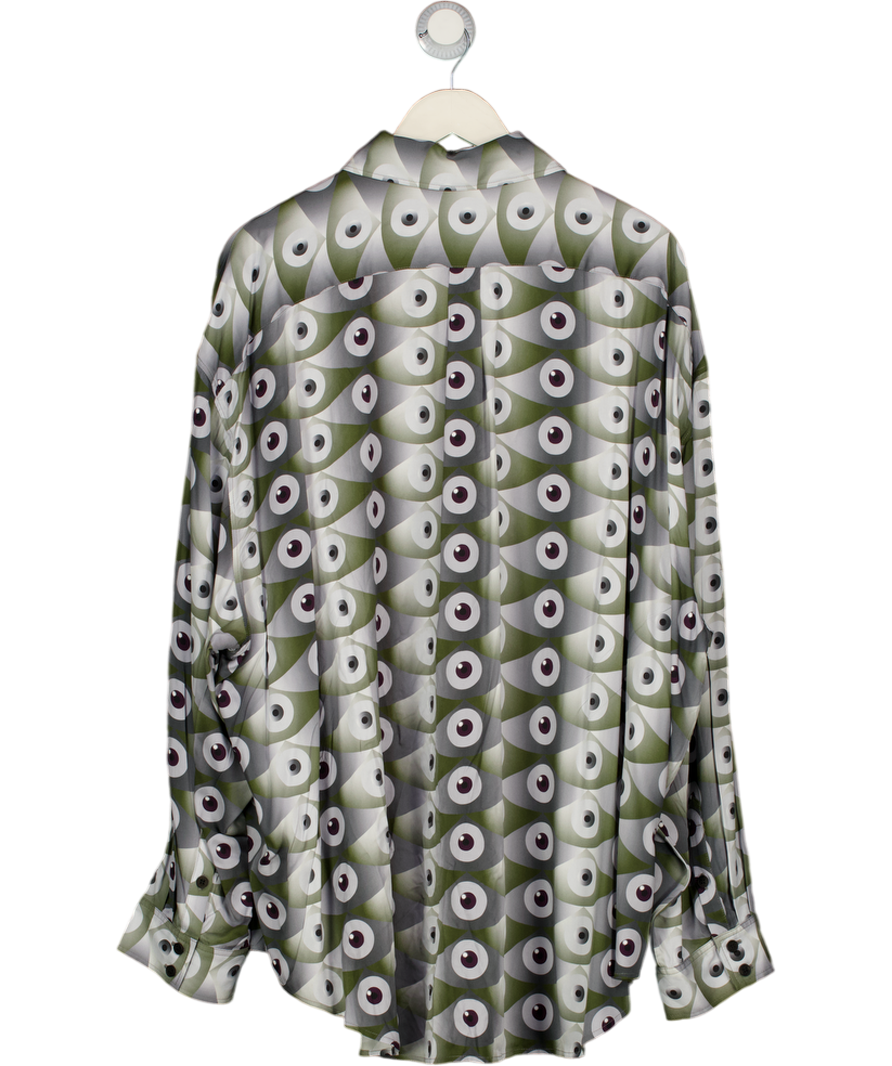 GmbH Grey Bertil Eye - Shirt - Khaki/grey UK L