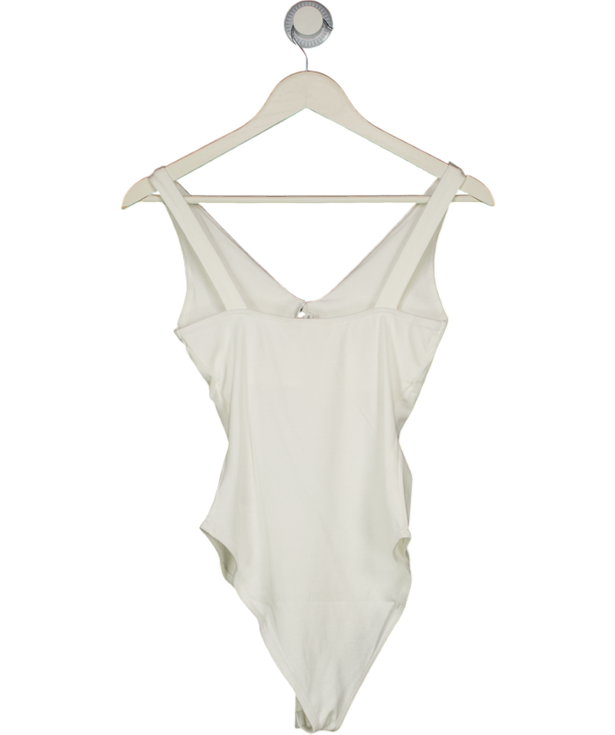 River Island White Bodysuit UK S