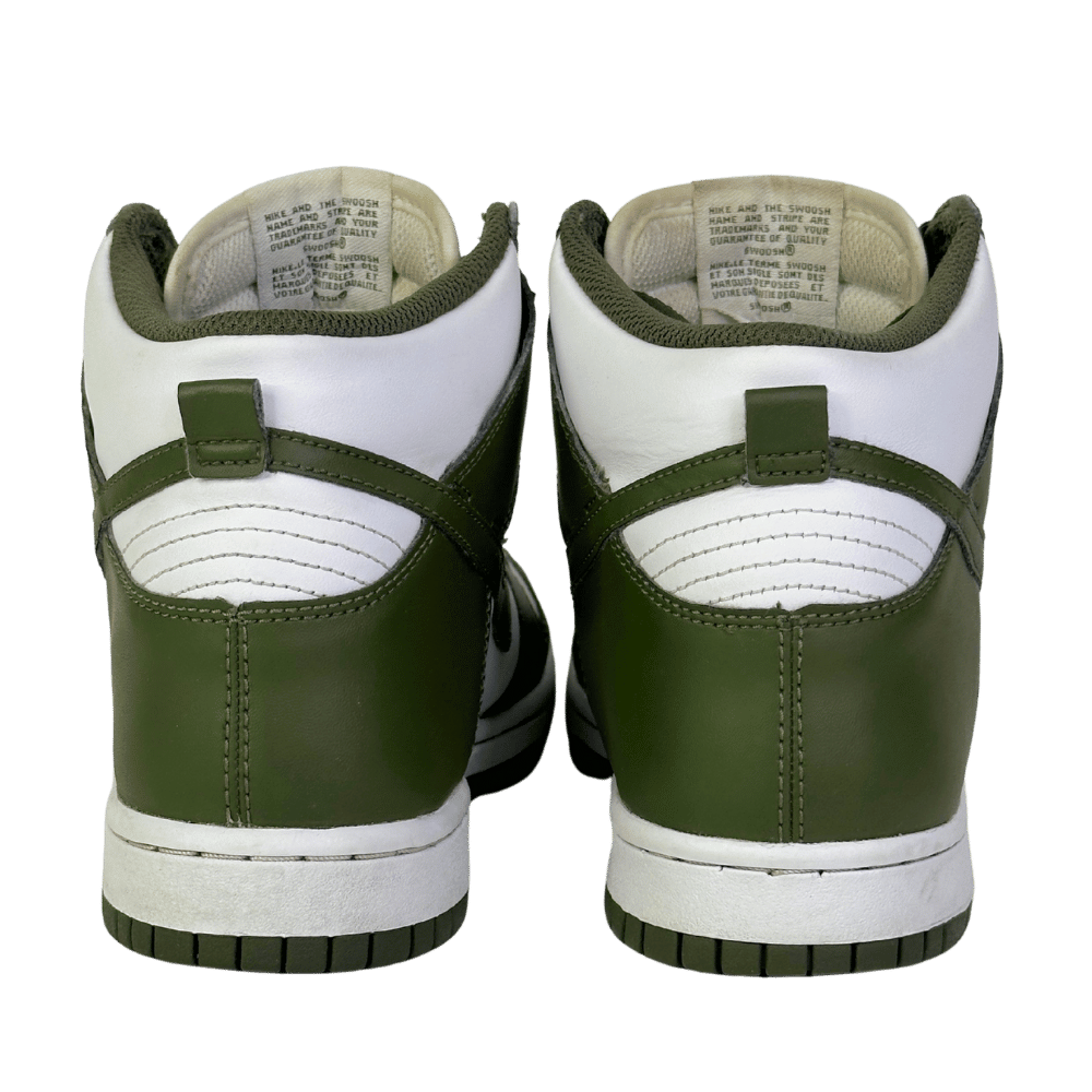 Nike Green Dunk High Gs 'olive Green' trainers UK 6 EU 39 👠