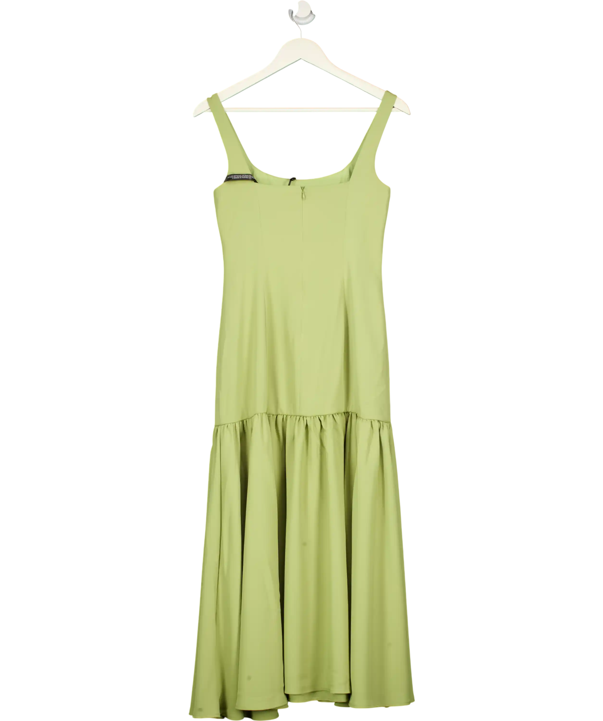 Six Stories Green Drop Waist Maxi Dress UK 8