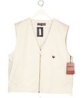 Vayder Cream Hyde Stretch Cotton Vest UK L