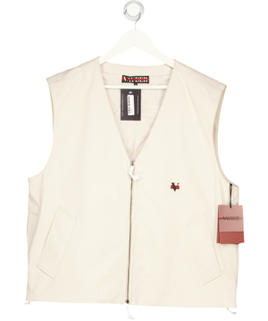 Vayder Cream Hyde Stretch Cotton Vest UK L