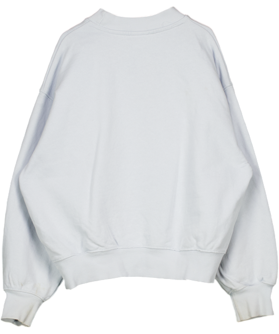 ZARA Blue Graphic Paris Logo Sweatshirt 9 Years