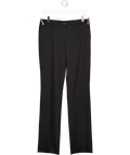 Burberry Black Cotton Twill Chinos UK 6