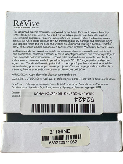 ReVive Moisturizing Renewal Day Cream SPF 30 Broad Spectrum 50 ml