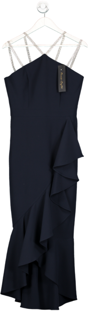 Phase Eight Navy Chantal Maxi Dress UK 12