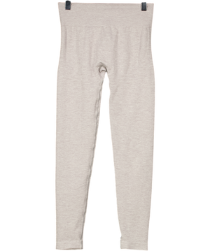 T/ALA Grey Seamless Rib Legging UK S