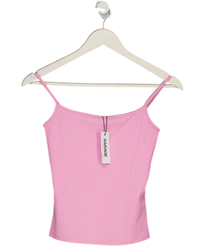 GARAGE Pink Sleek Scoop Cami Top UK S