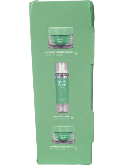 Barry M Green Fresh Face Skin 3 Step Essential Skincare Set