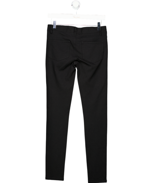 PAIGE Dark Black Low Waisted Verdugo Skinny Jeans W27