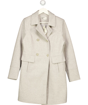 Friends like these Grey Double Breasted Formal Coat UK 10