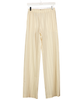 BEC + BRIDGE Cream Black Pin Striped Wide Leg Trousers UK 8