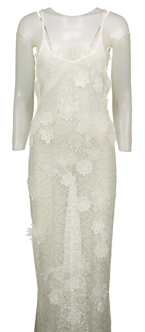 SNDYS White Vesper Maxi Dress UK M