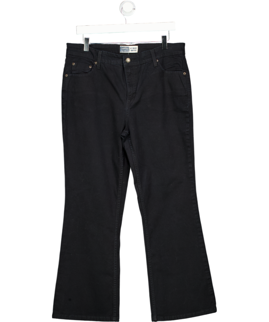 levis Black Ffad Bootcut Signature Jeans UK 14