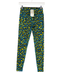 Sweaty Betty Blue Multi Power Leopard Workout Leggings UK XS